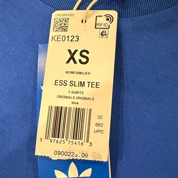 Adidas Originals Women's Essentials Slim T-Shirt XS - Picture 4 of 6